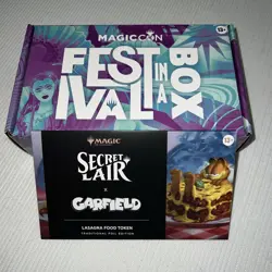Magic the Gathering Secret Lair Festival in a Box ‘26 IN HAND W/ Gairfield Token - Image 1