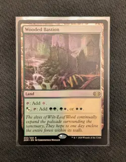 Wooded Bastion 332/332 R Double Masters (NM/LP) - Image 2