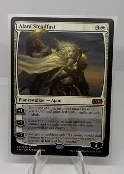 MTG Ajani Steadfast Magic: The Gathering Core Set 2015 Mythic #001 - Image 1