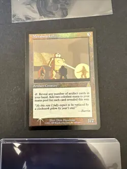 Urza’s Destiny Foil Metalworker MTG Magic The Gathering 1993-1999 - Image 4