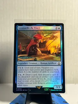Leonardo da Vinci Foil (Assassin's Creed) #20 MTG near mint - Image 1