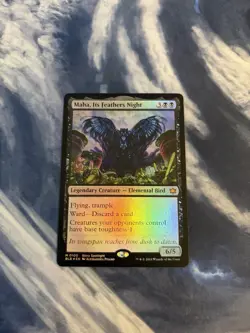 Maha, Its Feathers Night - Bloomburrow Foil - Image 1