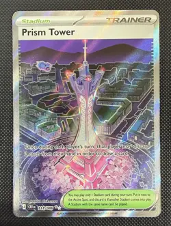Prism Tower 111/086 Chaos Rising Ultra Rare Full Art Pokemon TCG (M-NM) - Image 1