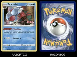 DRACOVISH 053/189 HOLO R DARKNESS ABLAZE POKEMON LP - Image 3