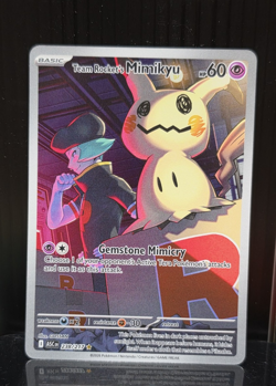 Team Rocket's Mimikyu 238/217 Me: Ascended Heroes Holo MINTY! - Image 1