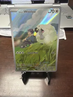 Pokemon TCG Hop's Wooloo 170/159 Journey Together Near Mint Condition - Image 1