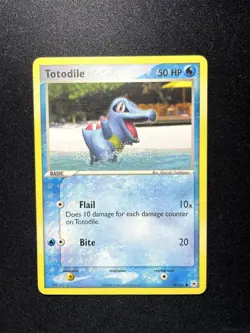 TOTODILE 79/101 COMMON HIDDEN LEGENDS POKEMON LIGHTLY PLAYED - Image 1