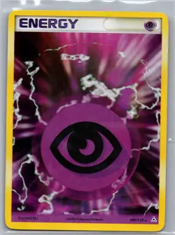 PSYCHIC ENERGY 109/110 HOLO RARE HOLON PHANTOMS POKEMON HOLO LIGHTLY PLAYED - Image 1
