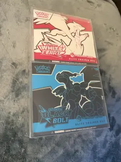 Pokemon Center Black Bolt & White Flare Elite Trainer Box ETB Set - Sealed - Image 1