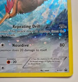 Pokemon TCG Fearow XY57 Holo Full Art Promo Stage 1 90 HP 2015 - Image 5