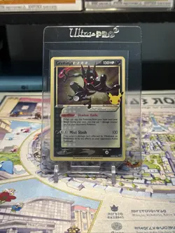 Greninja Gold Star Sealed Promo SWSH144 Celebrations ETB Pokemon TCG - Image 1