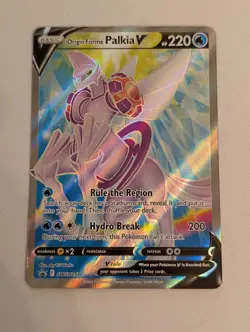 Origin Forme Palkia V SWSH253 Holo Promo Sword & Shield Promo NM - Image 1