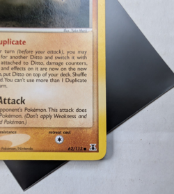 Ditto Geodude 62/113 Delta Species Regular Common LP Pokemon 2005 - Image 2