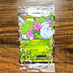 The Pokemon Company Shaymin XY148 XY Holo Promo Full Art Basic 110 HP Eng - Image 1