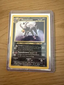 Pokemon TCG Neo Discovery Houndoom 4/75 Holo Rare Eng 70 HP - Image 2