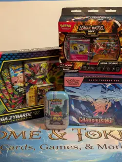 Pokemon ⚡BUNDLE ✨Chaotic Zygarde / Lucario Smashup!🔥+Promos +GIFT (19 packs) - Image 2