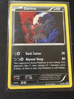Holo Darkrai XY194 Black Star Promo 2017 Pokemon Card NM-MT - Image 1