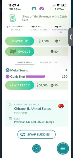 Pokemon Go Shiny Varoom - Image 2