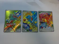 Pokemon First Partner Starters MEP Bulbasaur Charmander Squirtle 037 038 039 - Image 1