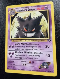 Pokemon TCG Sabrina's Gengar 29/132 Gym Challenge Unlimited NM/LP - Image 4