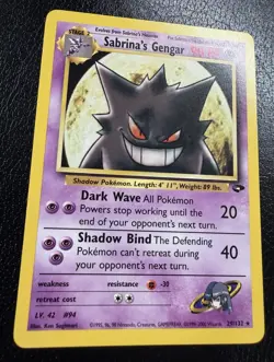 Pokemon TCG Sabrina's Gengar 29/132 Gym Challenge Unlimited NM/LP - Image 5