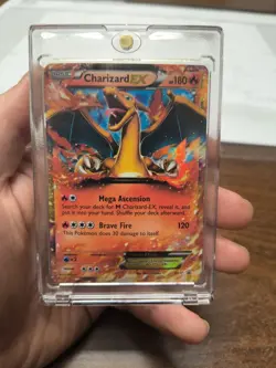 Pokemon TCG Charizard EX XY17 Evolutions Holo Promo EX 180 HP English - Image 1