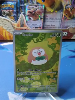 Rowlet 090/088 Illustration Rare Me03: Perfect Order Pokemon TCG - NM - Image 1