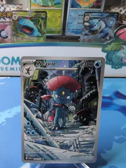 Weavile IR 228/217 Pokemon Ascended Heroes Illustration Rare NM - Image 1