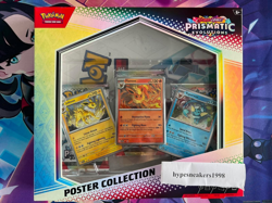 Pokemon Prismatic Evolutions Poster Collection Box Sealed - Image 1