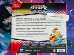 Pokemon Prismatic Evolutions Poster Collection Box Sealed - Image 2