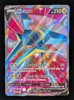 Vikavolt V 80/189 Full Art Ultra Rare - SWSH03: Darkness Ablaze (SWSH03) - Image 1