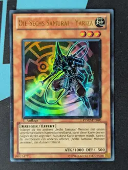 Die Sechs Samurai - Yariza RYMP-DE090 Ultra Rare DE NM Yugioh - Image 1