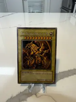 Yugioh TCG The Winged Dragon of Ra Dawn of Destiny Prismatic DOD-001 NM - Image 2