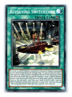 Revolving Switchyard - OP10-EN011 - Super Rare Yugioh EURO - Image 1