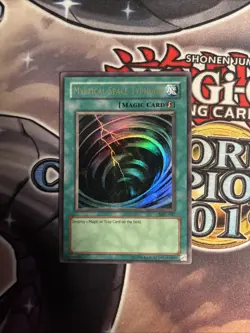 (YT) Mystical Space Typhoon Unlimited Ultra Rare Magic Ruler MRL-047 HP/DMG - Image 1