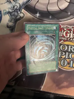 (YT) Mystical Space Typhoon Unlimited Ultra Rare Magic Ruler MRL-047 HP/DMG - Image 4