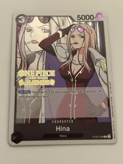 Hina (Judge Pack Vol. 3) ST06-008 One Piece Promotion Cards Foil - Image 1