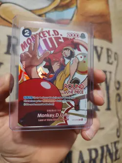 Monkey D. Luffy Round 1 One Piece Promo English NEAR MINT/MINT - Image 2