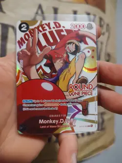 Monkey D. Luffy Round 1 One Piece Promo English NEAR MINT/MINT - Image 4
