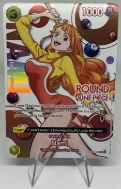 Nami One Piece Round 1 Promo English-NM - Image 1