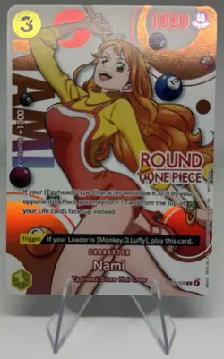 Nami One Piece Round 1 Promo English-NM - Image 2