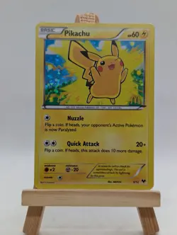 Pikachu 5/12 2013 McDonald's Collection Pokemon Card TCG Promo Holo Exclusive Mp - Image 1
