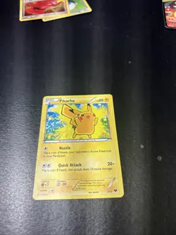 Pikachu 5/12 2013 McDonald's Collection Pokemon Card TCG Promo Holo Exclusive Mp - Image 1