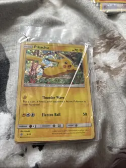Pokemon Pikachu TCG Holo Card 5/12 McDonald's Promo 2016 Collection New & Sealed - Image 1