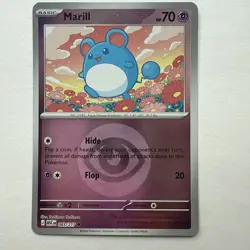Marill and Azumarill 4 Card Lot ~Cute cards~ Pokemon TCG - 3 Reverse Holo Cards - Image 4