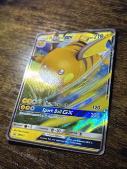 Raichu GX SM213 - NM Promo Rare Pokemon Card - Image 2