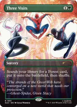 MTG Secret Lair x Marvel's Spider-Man: Heroic Deeds Non-Foil Edition Presale - Image 3