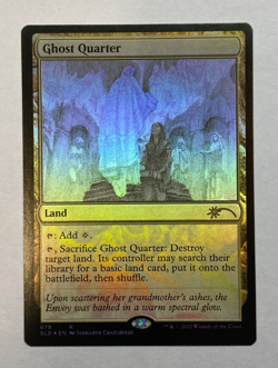 MTG - Secret Lair - Sidharth Chaturvedi - Ghost Quarter (#679) - FOIL - NM - Image 1