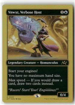 Vnwxt, Verbose Host (First-Place Foil) Aetherdrift Foil - Image 1