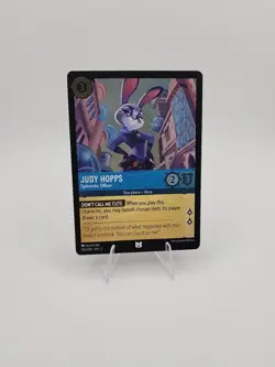 Judy Hopps Optimistic Officer 152/204 Cold Foil Disney Lorcana Card - Image 1